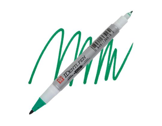 Pysyvä tussi SAKURA Identi-Pen kahdella päällä 0,4/1,0 mm vihreä