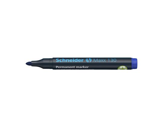 Pysyvä tussi SCHNEIDER 130 kartiomaisella kärjellä 1-3mm sininen