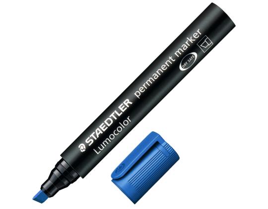 Permanentne marker STAEDTLER 350 lõigatud ots sinine