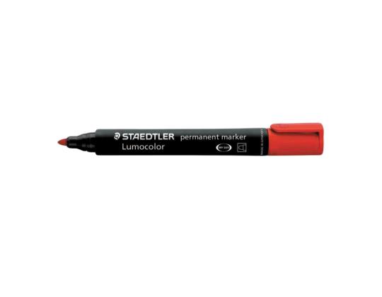 Permanentne marker STAEDTLER Lumocolor 352 koonilise otsaga 2,0mm punane