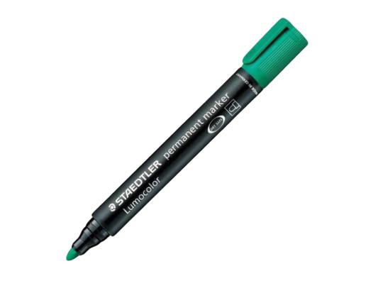 Pysyvä tussi STAEDTLER Lumocolor 352 kartiomaisella kärjellä 2mm vihreä