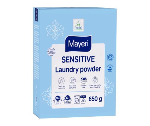 Pyykinpesujauhe MAYERI Sensitive Universal 650g