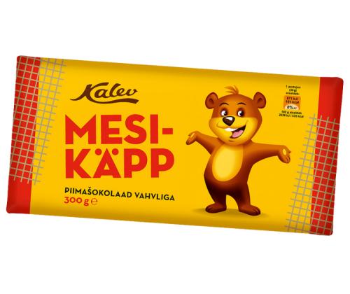 Suklaa KALEV Mesikäpp vahvliga 270g