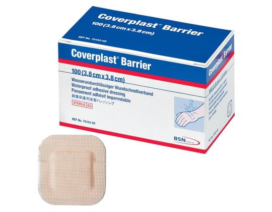 Kipsisarja vedenpitävä COVERPLAST 3,8x3,8cm 100 kpl/kpl