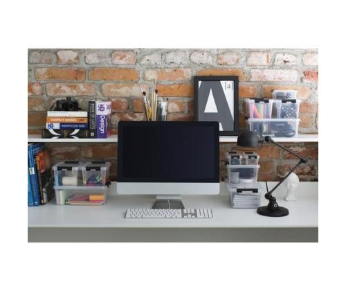 Muovilaatikko kannella SMARTSTORE Classic 3,6L Classic 5 11x19x30cm