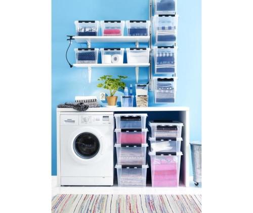 Muovilaatikko kannella SMARTSTORE Classic 32x30x40cm 25L