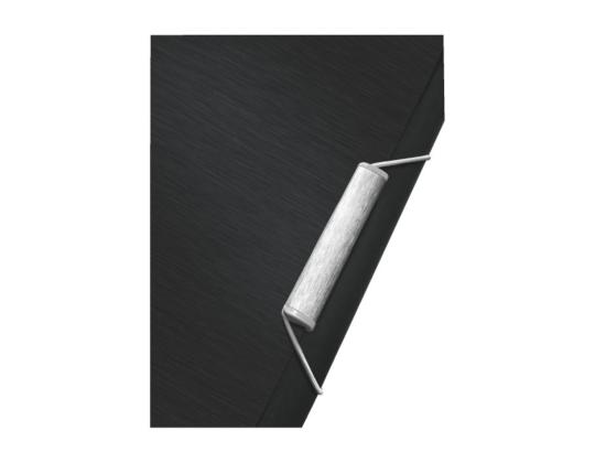 Plastmapp A4 kummiga LEITZ Style must