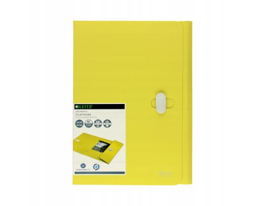 Muovimappi Leitz Recycle CO2 neutral  keltainen