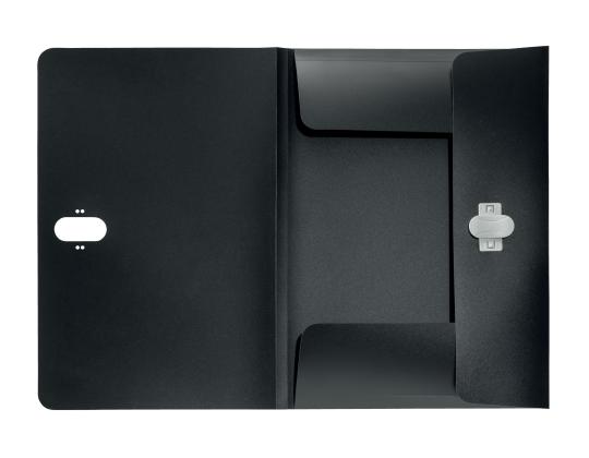 Muovimappi Leitz Recycle CO2 neutral musta