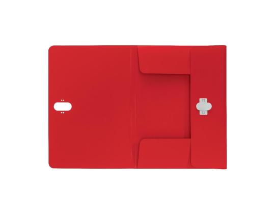 Muovimappi Leitz Recycle CO2 neutral  punainen