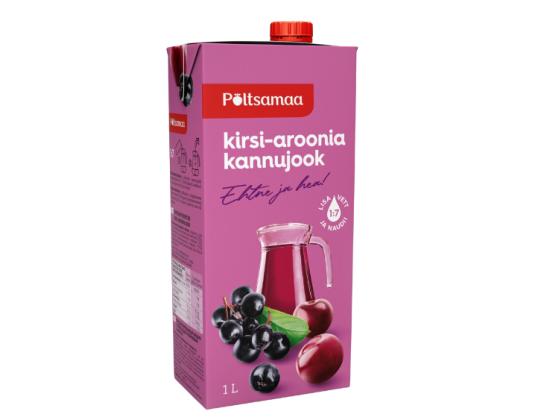 PÞLTSAMAA Kannujuoma kirsikka/aronia 1l