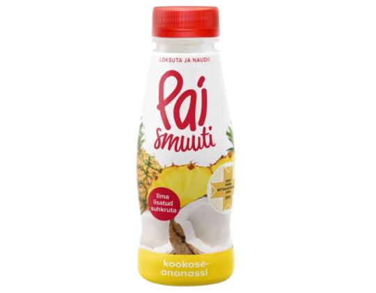 Smoothie kookos/ananas PÞLSAMAA PAI 280ml