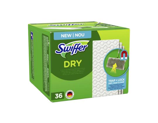 Lattianpuhdistusliinat mopilla SWIFFER 36 kpl pakkauksessa