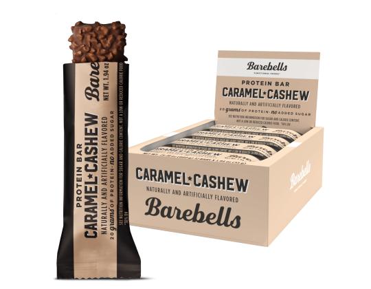 Proteiinipatukka BAREBELLS Caramel & Cashew 55g