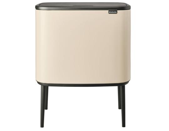 Roskakori 11+23L BRABANTIA Bo Touch Bin, roskakori jaloissa, beige