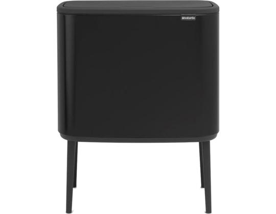 Roskakori 3x11L jaloilla BRABANTIA Bo Touch Bin musta