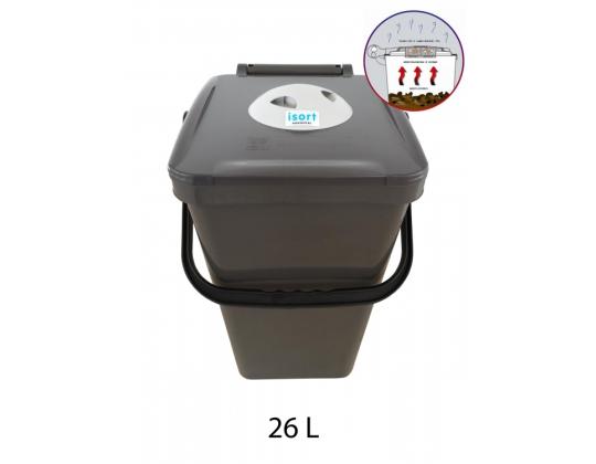 Roskakori biosuodattimella ISORT 26L