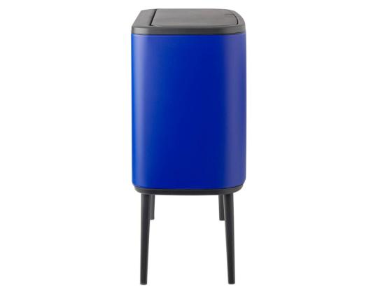 Roskakori BRABANTIA Touch Bin, roskakori jaloissa, 11+23L, sininen