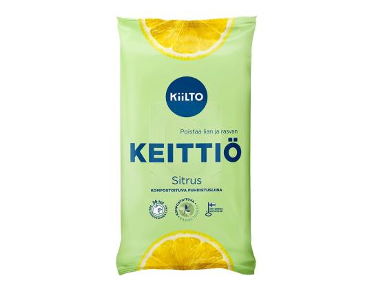 Puhdistusliinat kostutettu KIILTO citrus 36 kpl/kpl