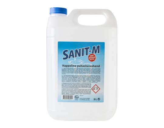 Puhdistusaine Sanit-M ORTO (hapan), 5L