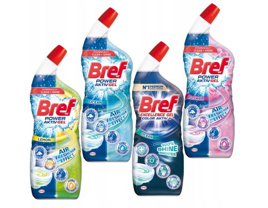 WC-puhdistusaine BREF Fresh Mist, geeli 700ml