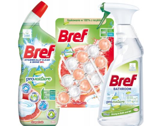 WC-puhdistusaine BREF Pro Nature, Greippi 700ml