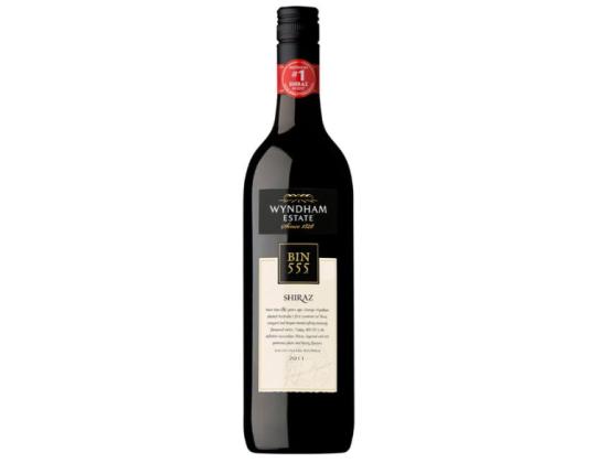 Punaviini WYNDHAM ESTATE BIN 555 SHIRAZ 13,5% 75cl (punainen, kuiva)