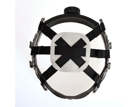 Turvakypärä visiirillä PORTWEST PW55 56-63cm valkoinen