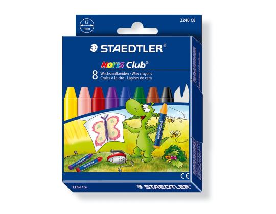 Rasvaliitu STAEDTLER Noris Club 8 väriä