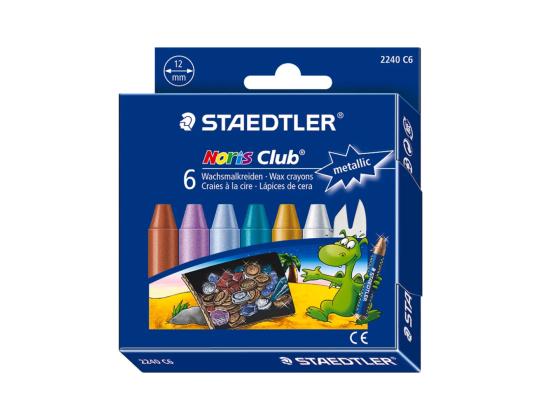 Värikynä STAEDTLER Noris Club Metallic 6 väriä