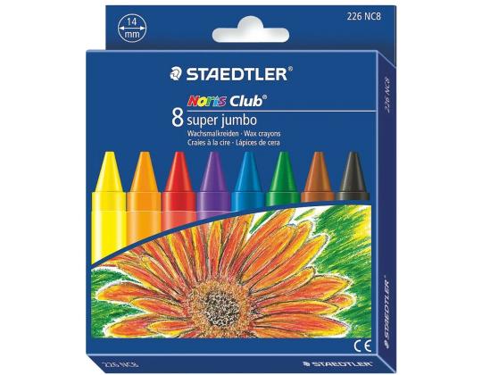 Värikynä STAEDTLER Noris Super Jumbo 8 väriä