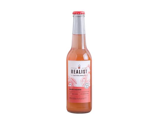REALIST Limonadi-raparperi-mansikka 0,33l (pullo)