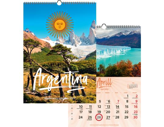 Seinäkalenteri "Travel Calendar TANZANIA" A3 00362