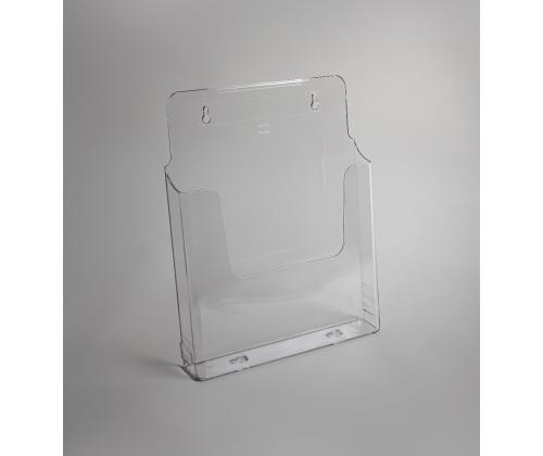 Mainosalusta seinällä A4, 1 läpinäkyvä tasku