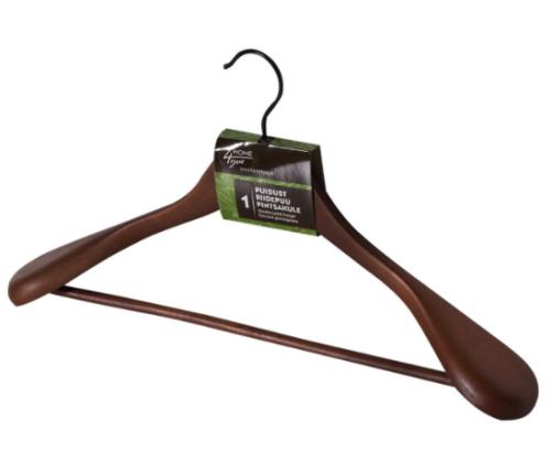 Vaateripustin tumman ruskea