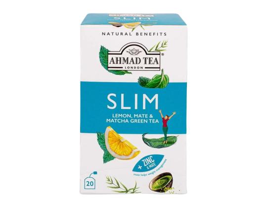 Vihreä tee AHMAD Slim lemon mate ja matcha 20 kpl kirjekuoressa