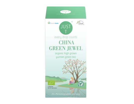 Vihreä tee JUST T China Green Jewel Bio 20 kpl