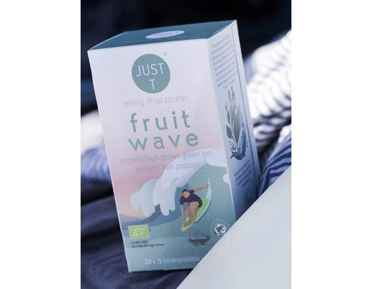 Vihreä tee JUST T Fruit Wave Bio intohimolla ja papaijalla 20 kpl