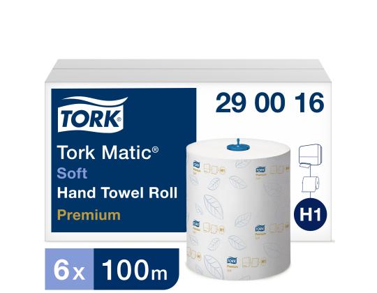 Käsipaperirulla 2-kerroksinen TORK Matic Soft Premium H1 100m