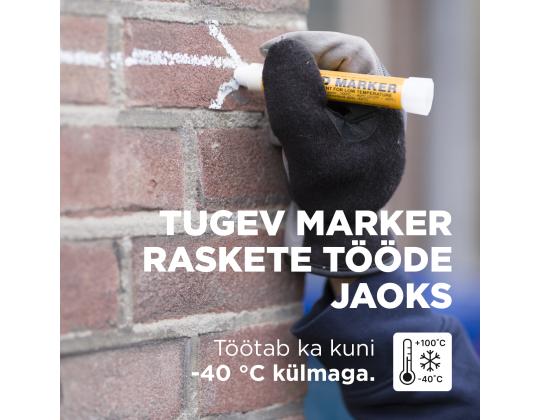 Teollinen tussi SAKURA Solid Marker keltainen