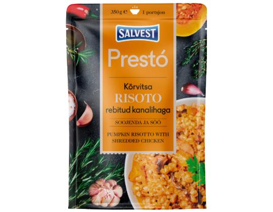 SALVEST Presto kurpitsa risotto broilerin silpulla 350g