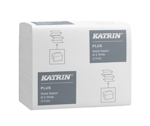 Lautasliinat KATRIN Resta Lautasliina M2, valkoinen