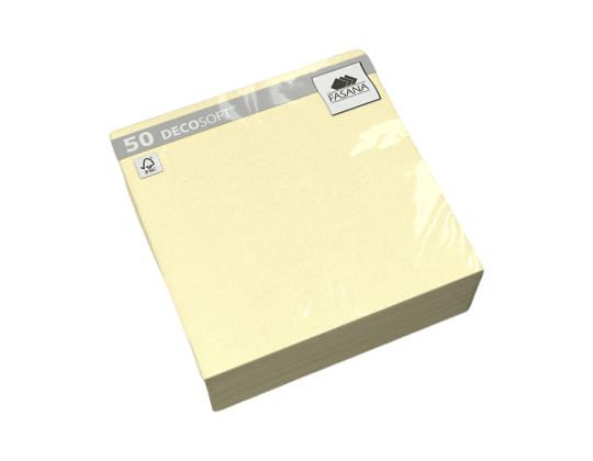 Servetit 40x40 50kpl/pkt. Fasana DecoSoft shampanja