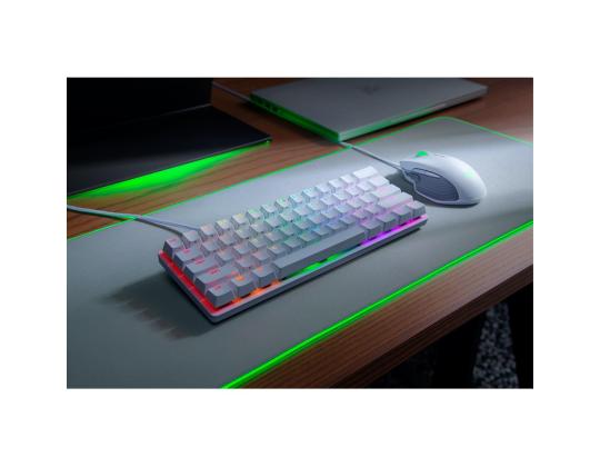 RAZER Huntsman Mini Mercury Ed. RAZER Red Switch, SWE, valkoinen - Mehaaniline klaviatuur