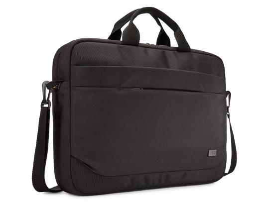 CASE LOGIC Advantage Attaché 17,3", musta - Kannettavan tietokoneen laukku