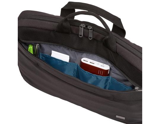 CASE LOGIC Advantage Attaché 17,3", musta - Kannettavan tietokoneen laukku