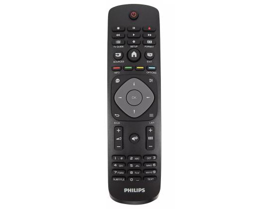 TV PHILIPS, 24", HD, LED LCD, jaloilla, musta
