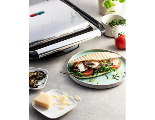 TEFAL Inicio, 2000 W, ruostumaton teräs - Pöytägrilli