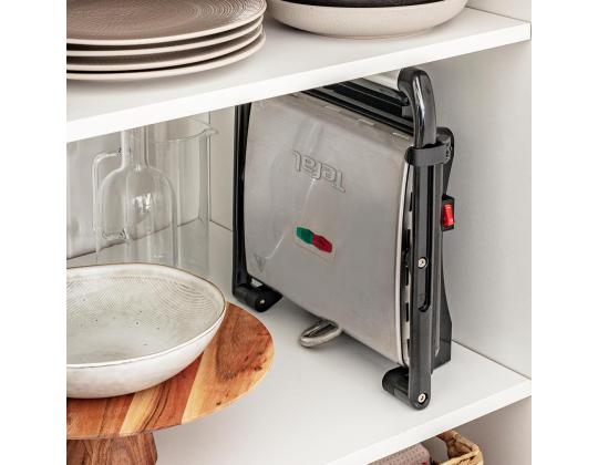 TEFAL Inicio, 2000 W, ruostumaton teräs - Pöytägrilli