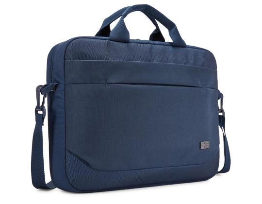 CASE LOGIC Advantage Attaché 14", sininen - Kannettavan tietokoneen laukku